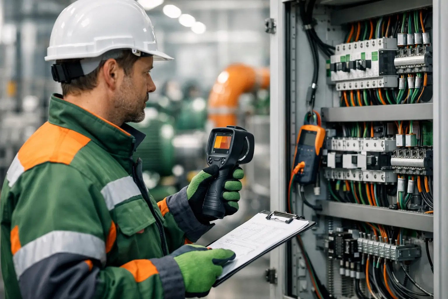 Manutenção preventiva elétrica industrial eficiente